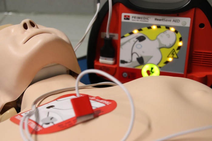CPR training first aid AED